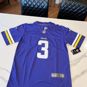 NWT Adult Small Jordan Addison Nike Minnesota Vikings purple jersey